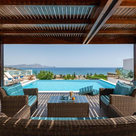Villa Milena With Private Pool, Vlicha Beach Lindos Exteriér fotografie